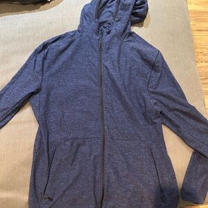Lululemon athletica Blue full zip up hoodie M4669S